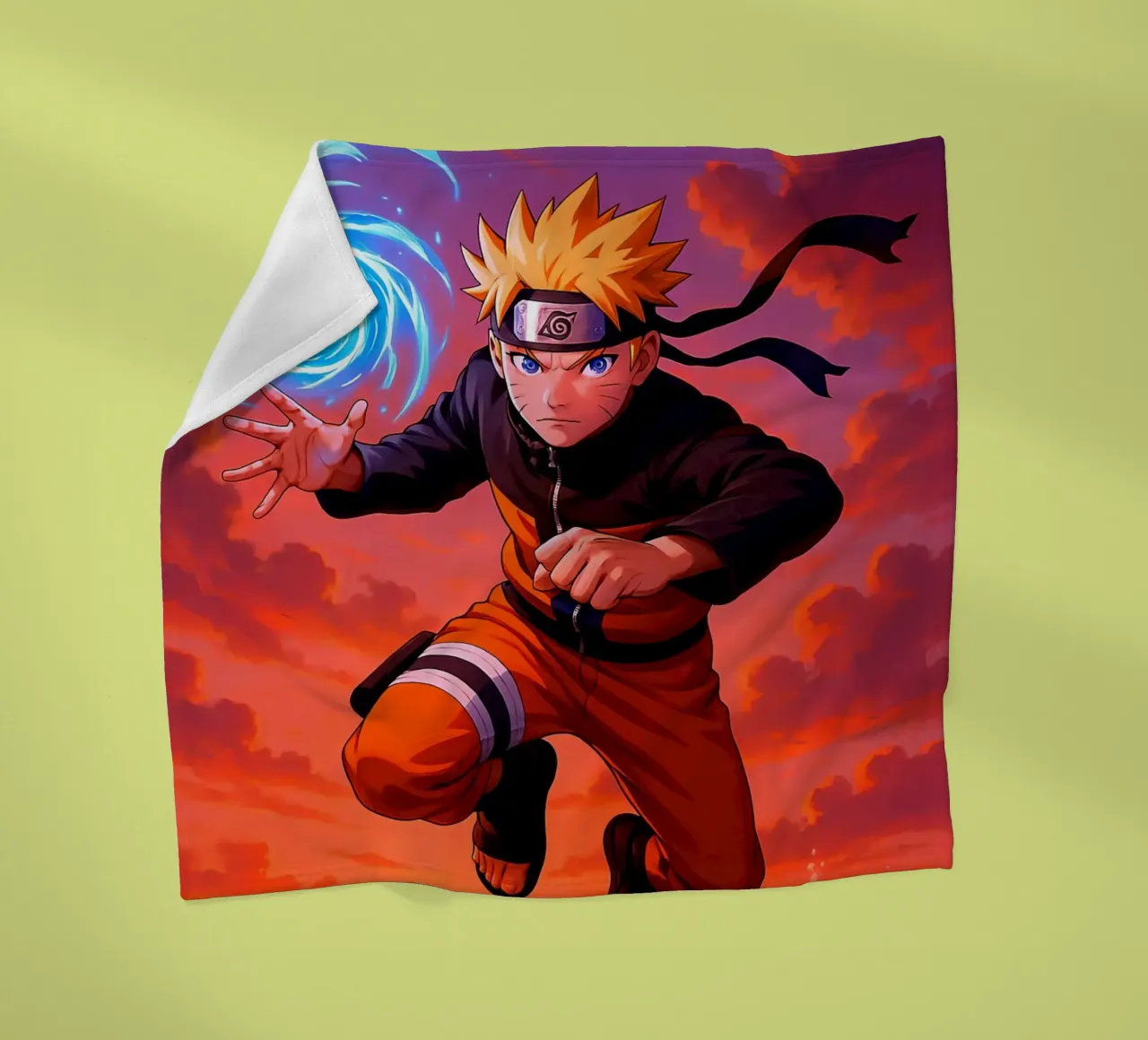 Naruto Fleecedecke von Agus Creative