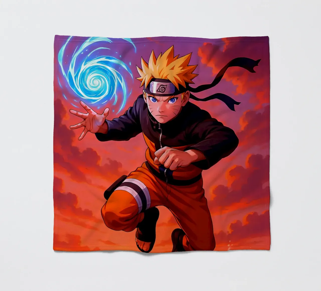 Naruto fleece blanket by Agus Creative