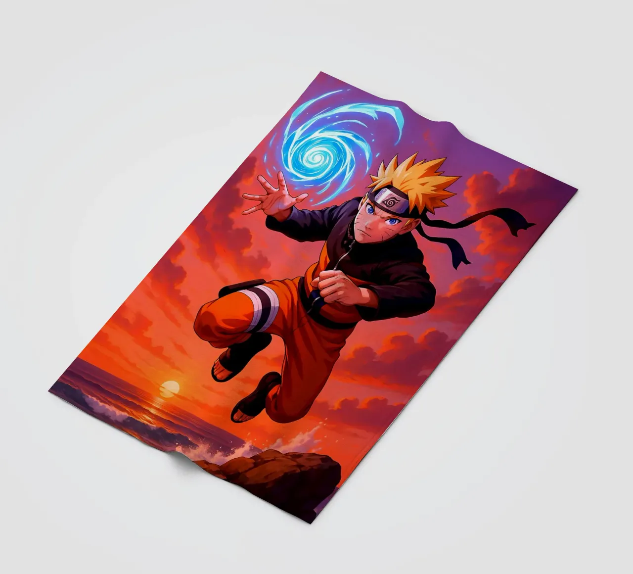 Naruto Fleecedecke von Agus Creative
