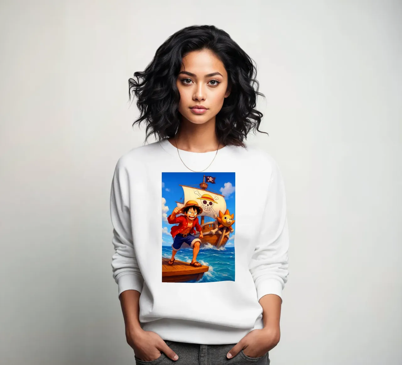 Monkey D. Luffy felpa da Agus Creative