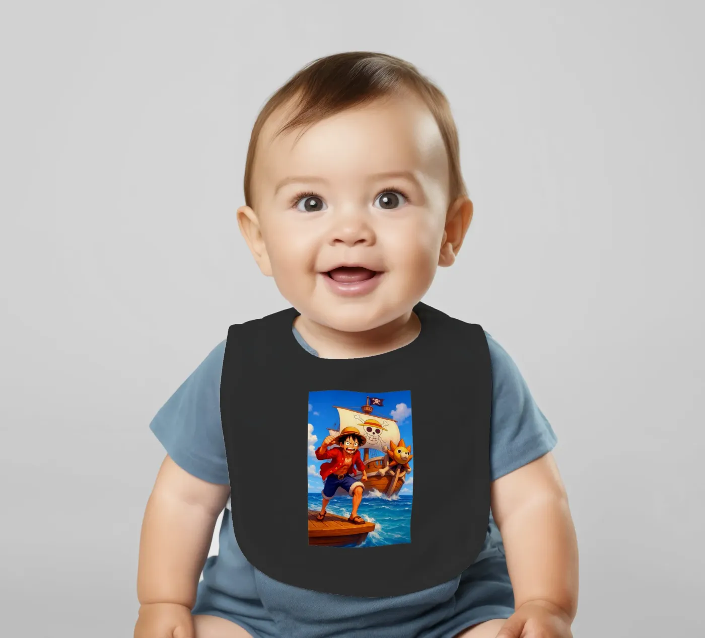 Monkey D. Luffy bavaglino da Agus Creative