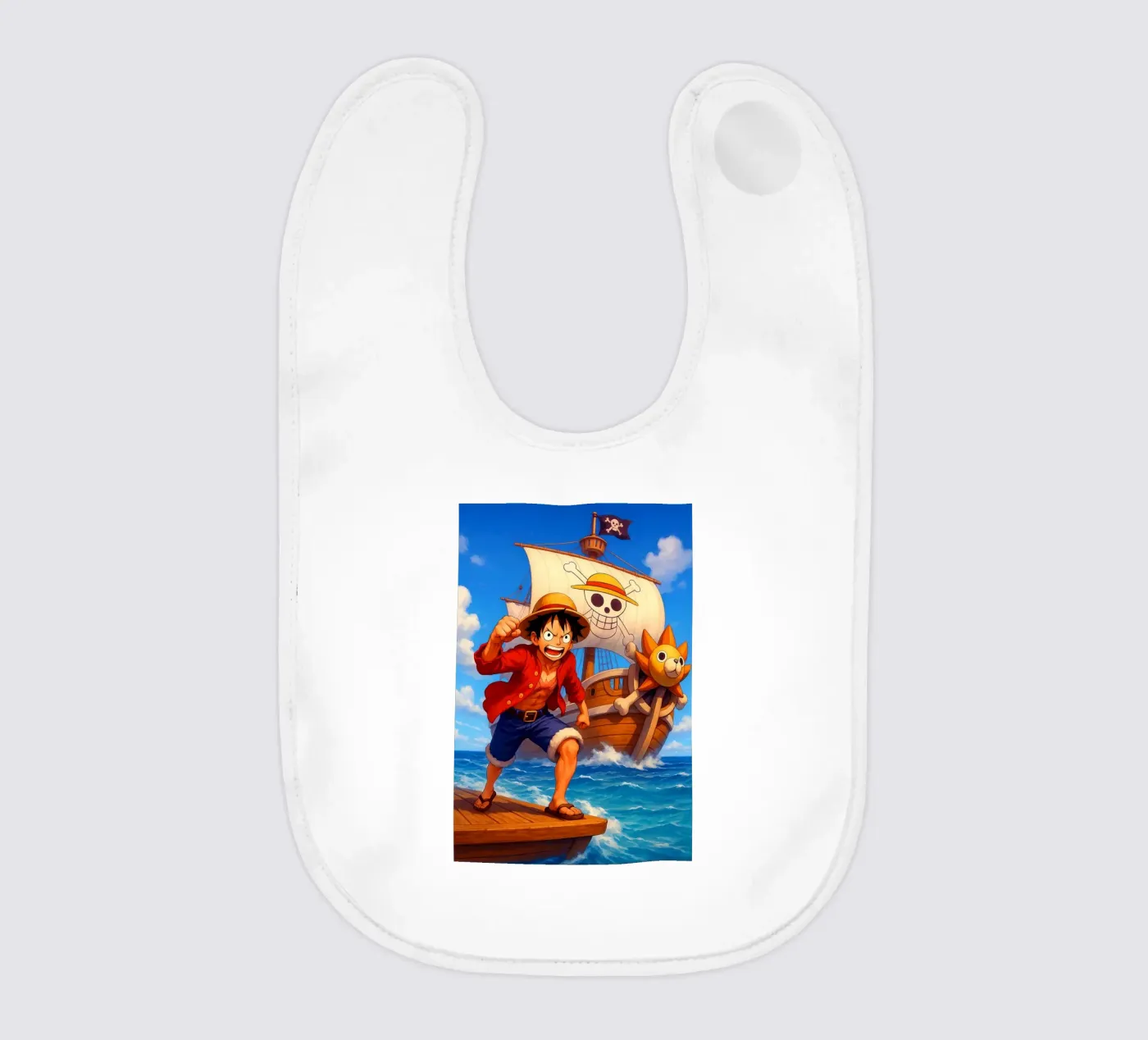 Monkey D. Luffy bavaglino da Agus Creative