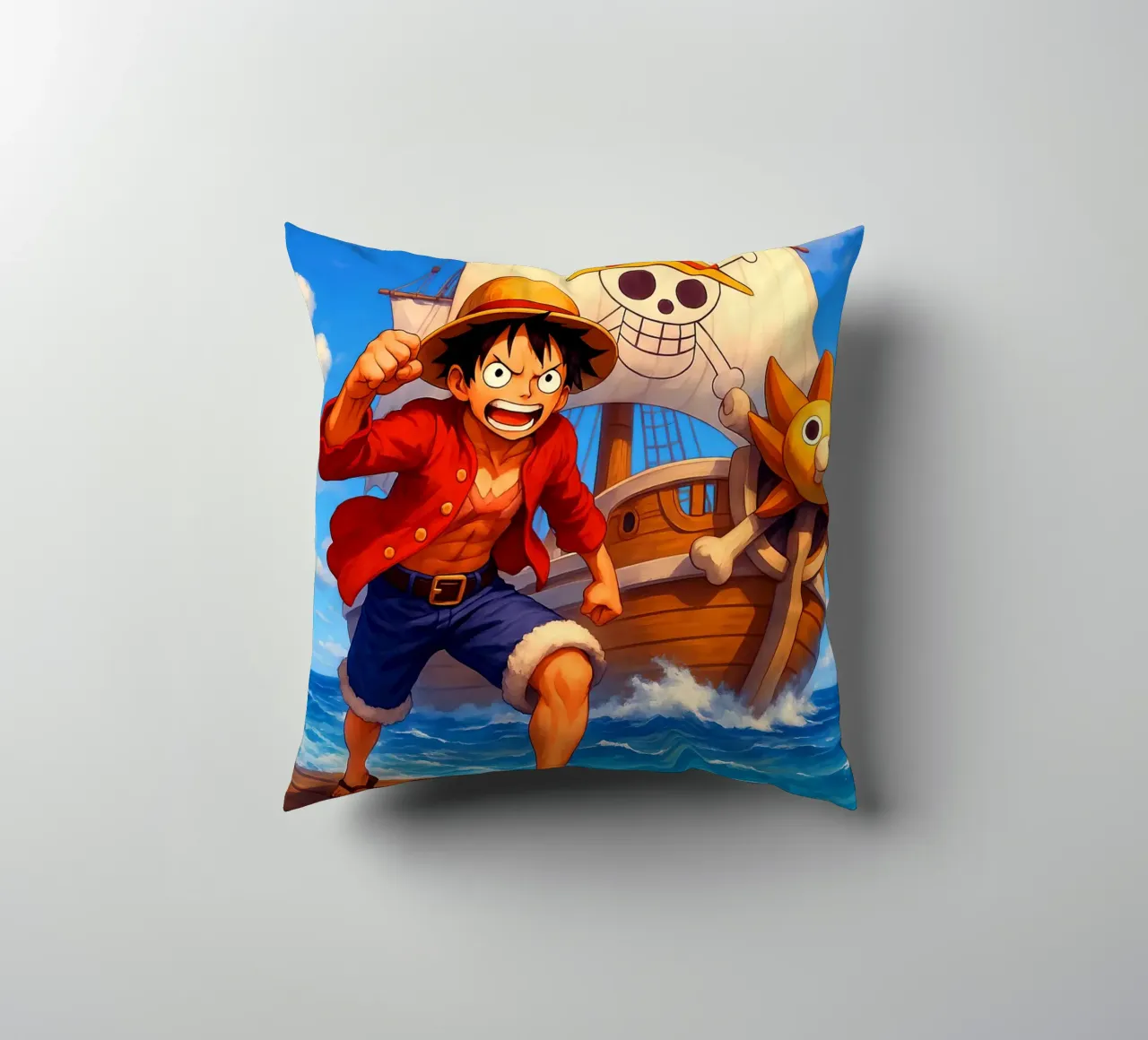 Monkey D. Luffy cuscino da Agus Creative