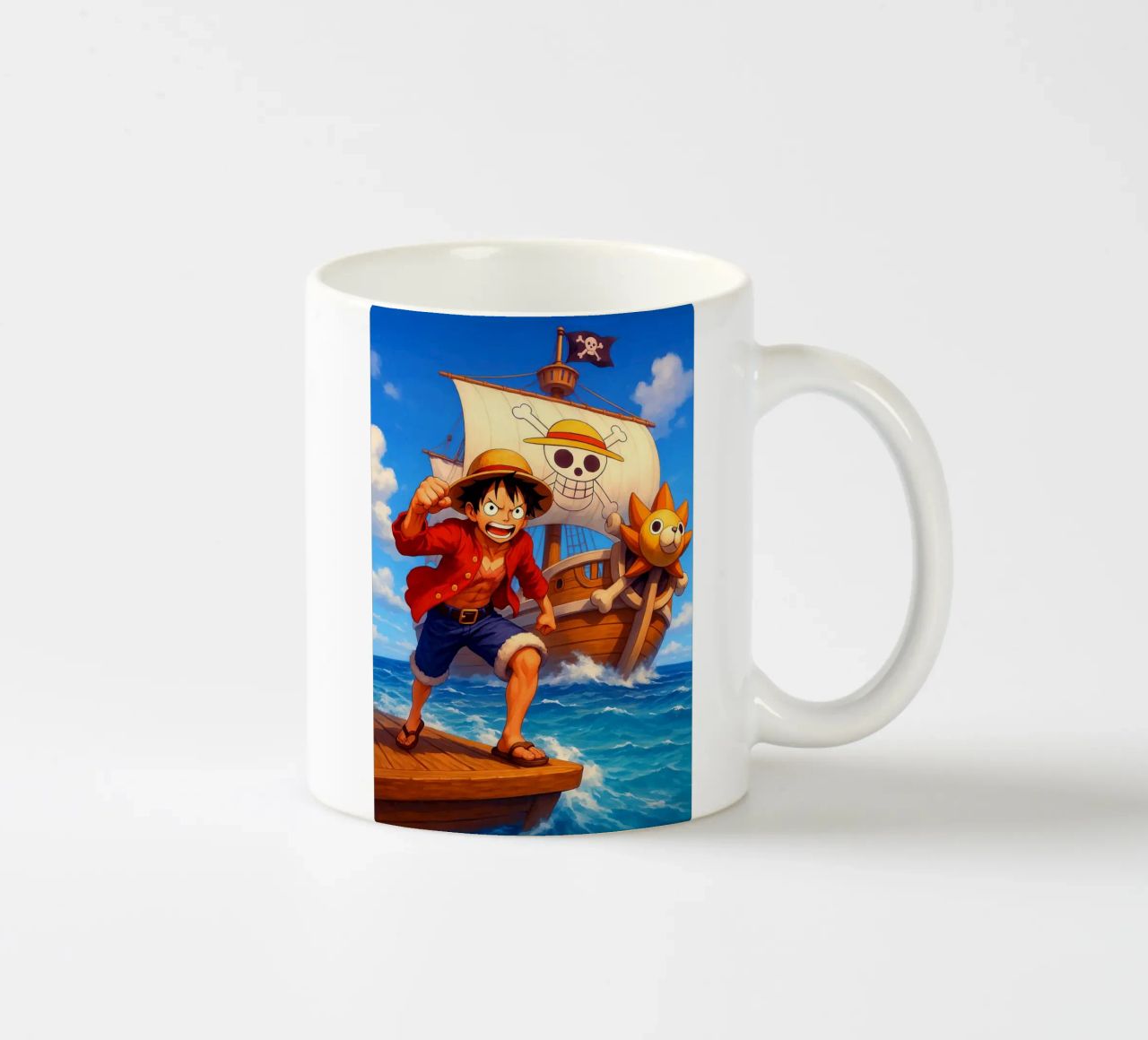 Monkey D. Luffy tazza in ceramica da Agus Creative