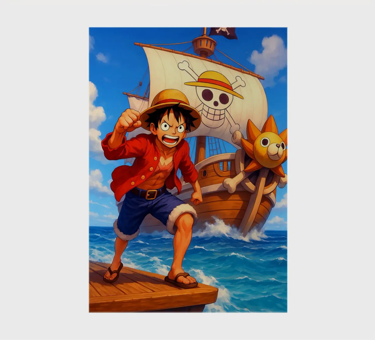 Monkey D. Luffy notebook by Agus Creative