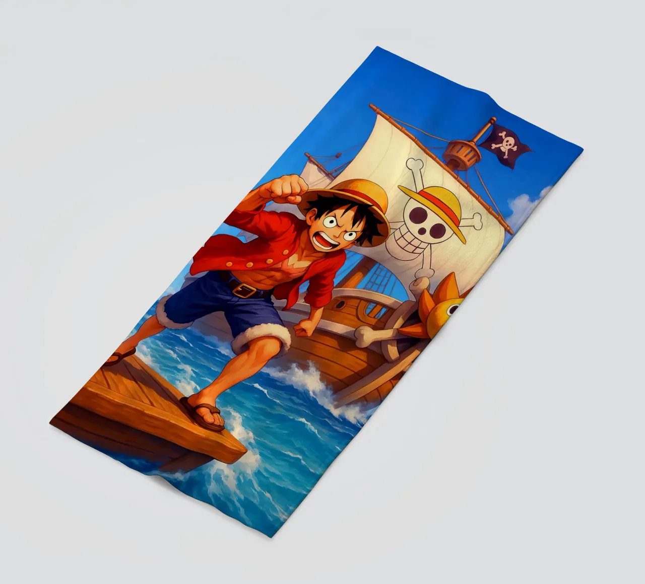 Monkey D. Luffy telo mare da Agus Creative