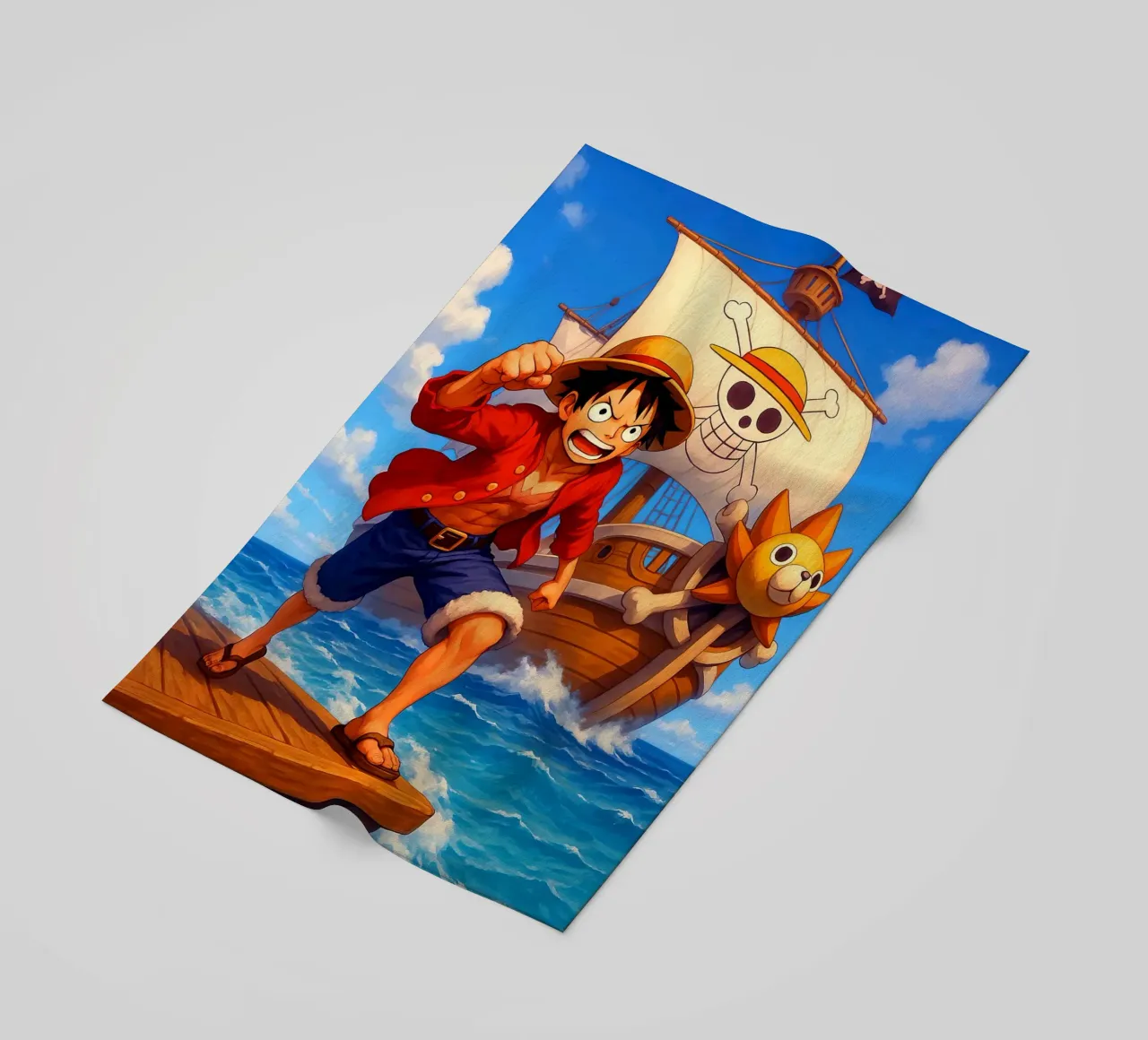 Monkey D. Luffy telo mare da Agus Creative