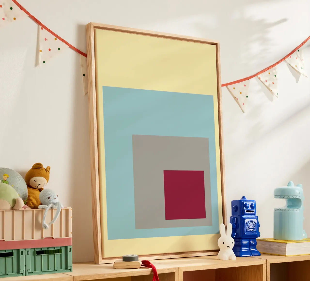 Color Combinations 3 canvas by Metron