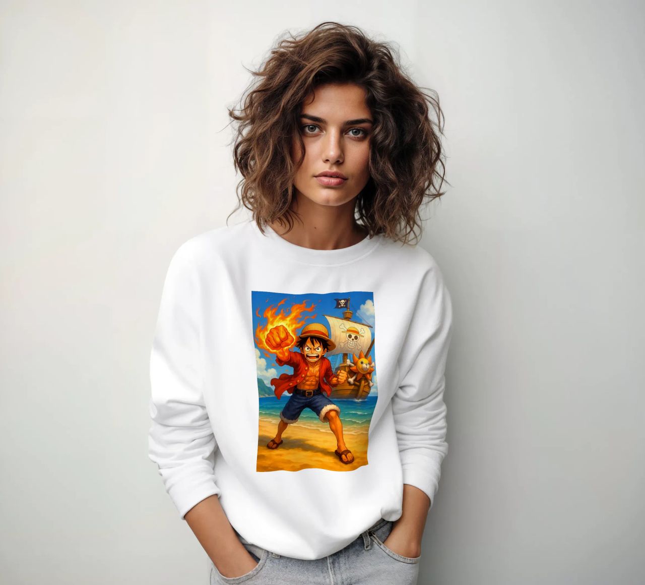 Monkey D. Luffy felpa da Agus Creative