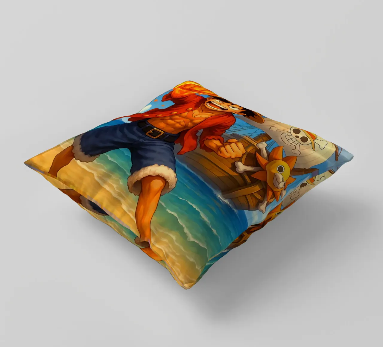 Monkey D. Luffy cuscino da Agus Creative