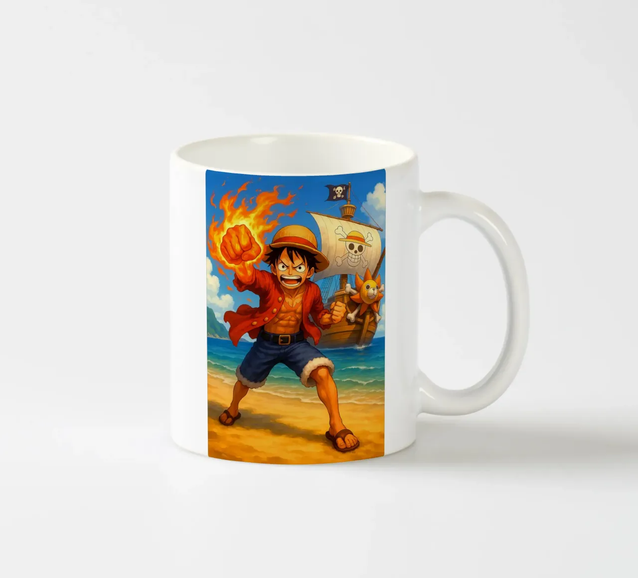 Monkey D. Luffy Keramik Tasse von Agus Creative