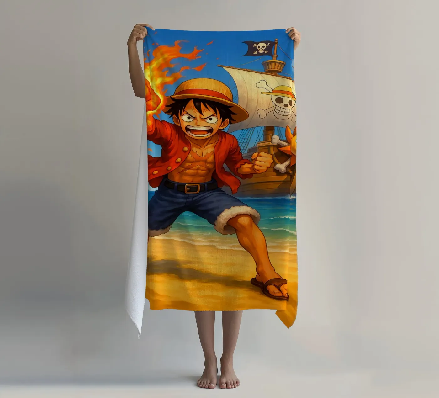 Monkey D. Luffy telo mare da Agus Creative