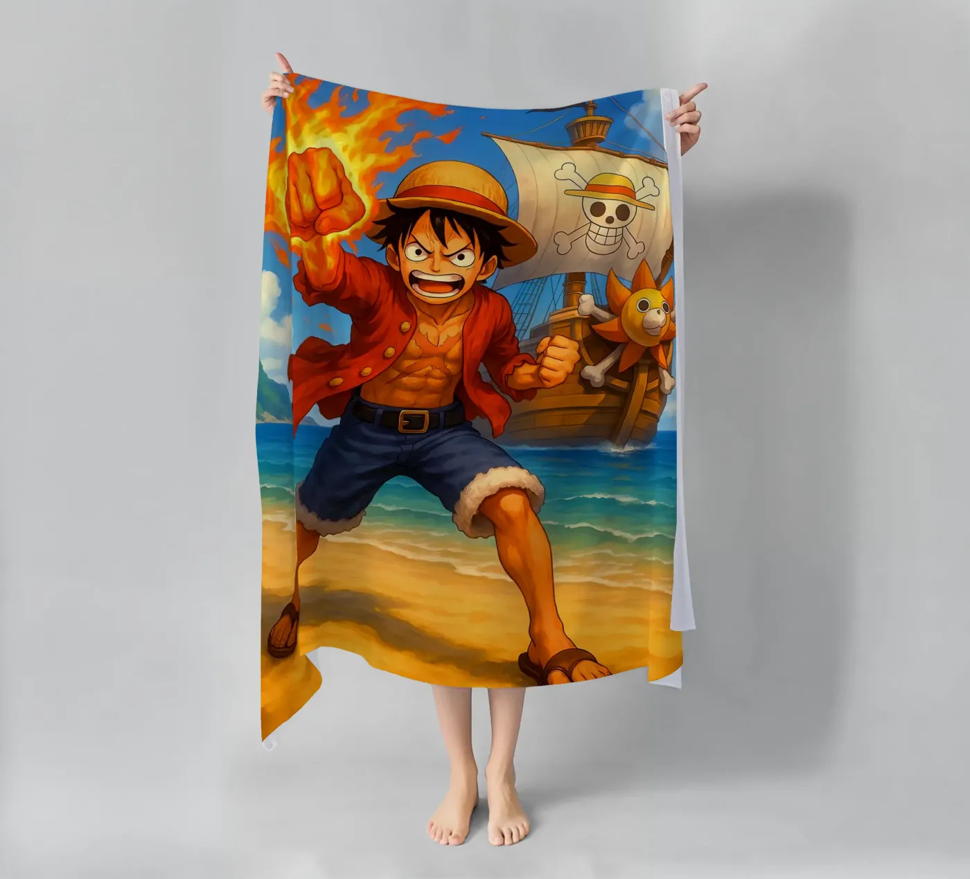 Monkey D. Luffy telo mare da Agus Creative