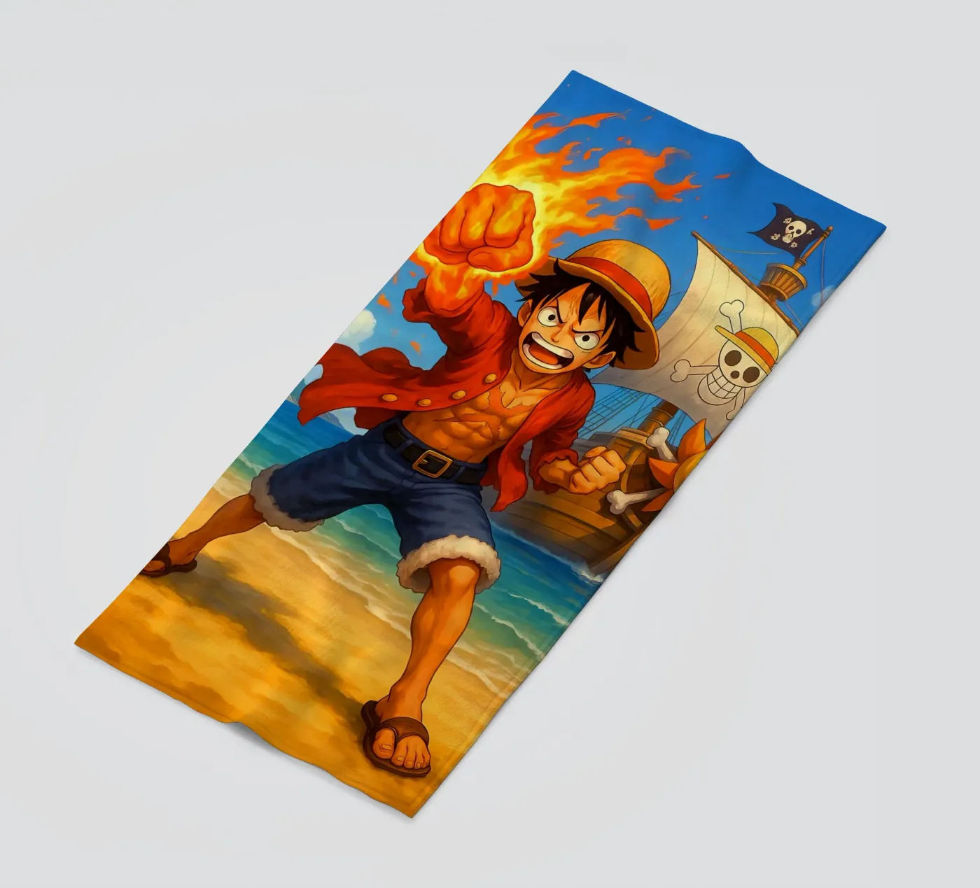 Monkey D. Luffy telo mare da Agus Creative