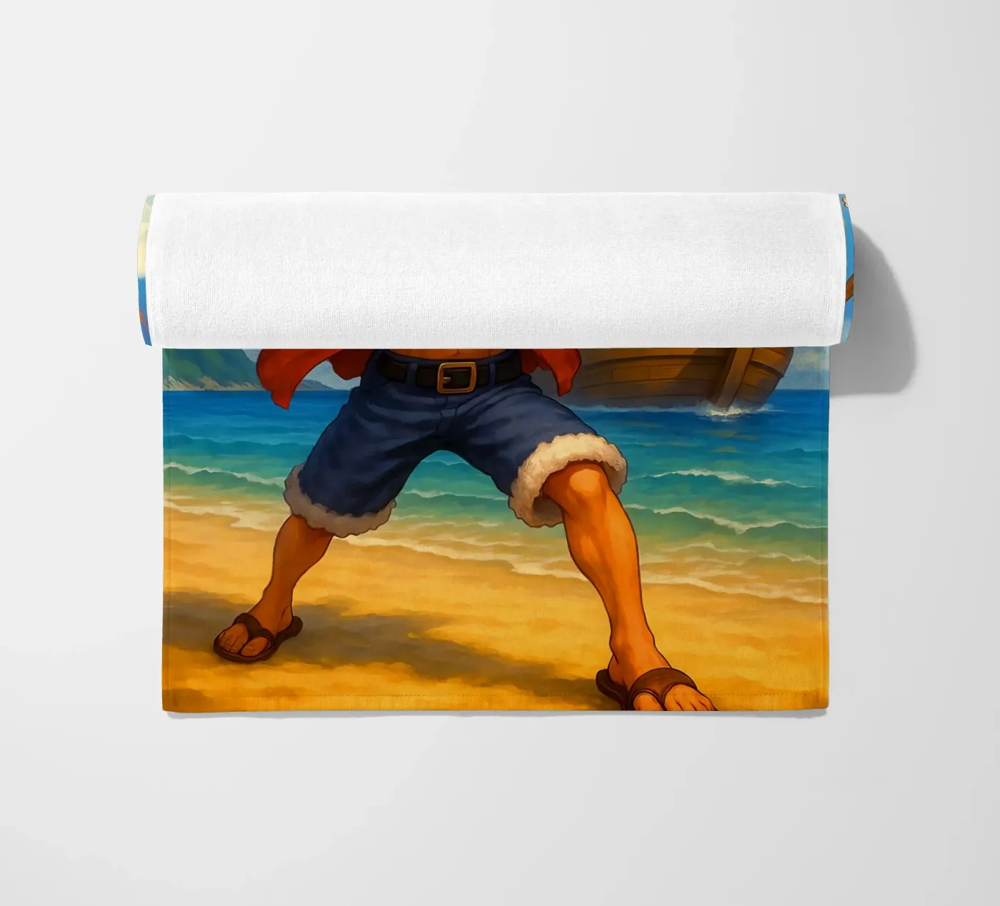 Monkey D. Luffy telo mare da Agus Creative