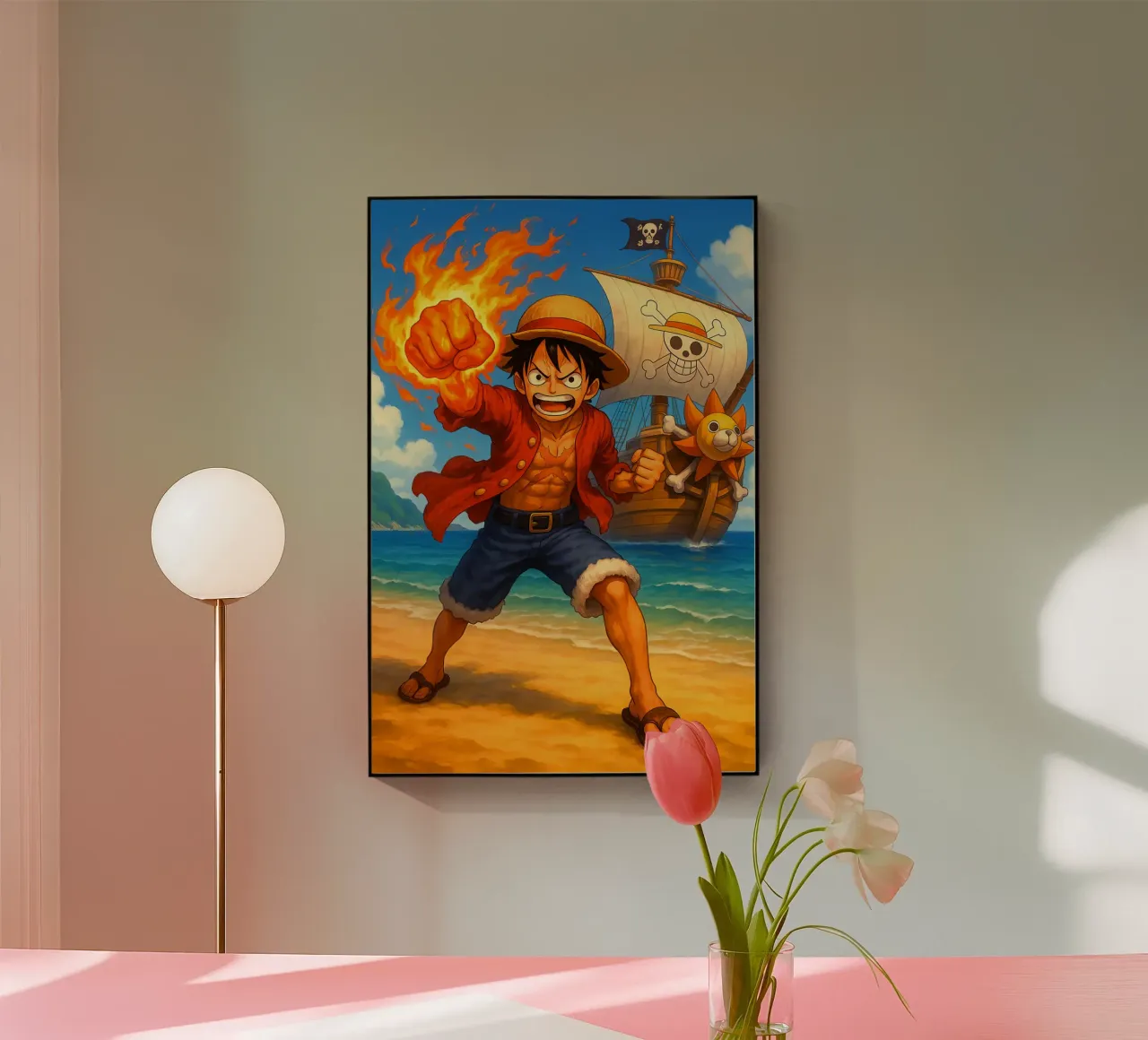 Monkey D. Luffy plexiglass da Agus Creative