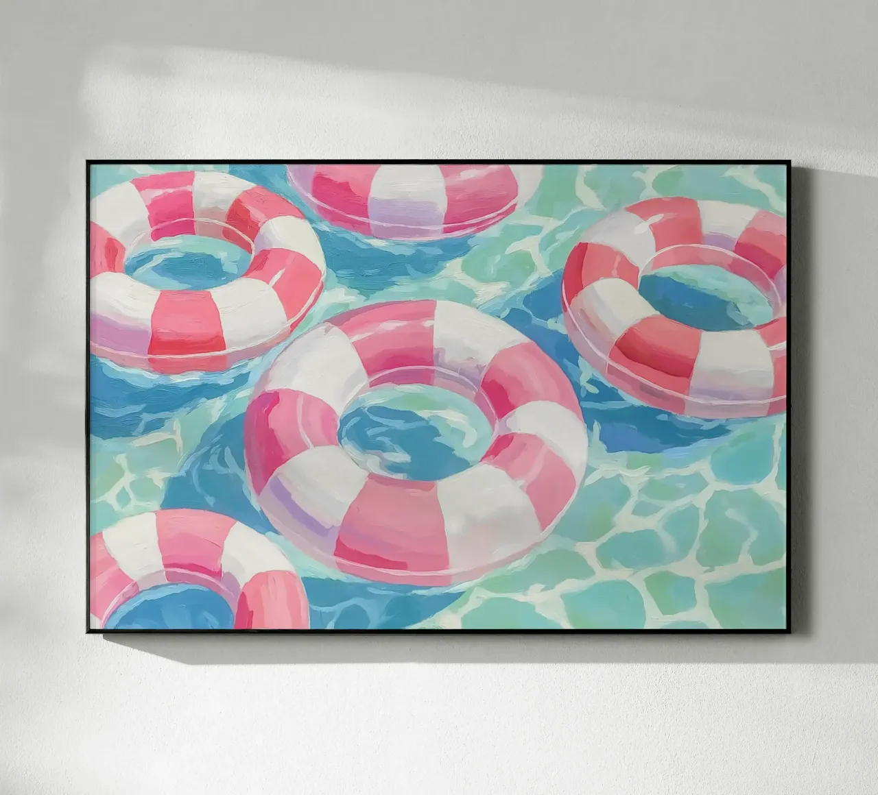 Divertimento in piscina con i pneumatici plexiglass da Carinaprint