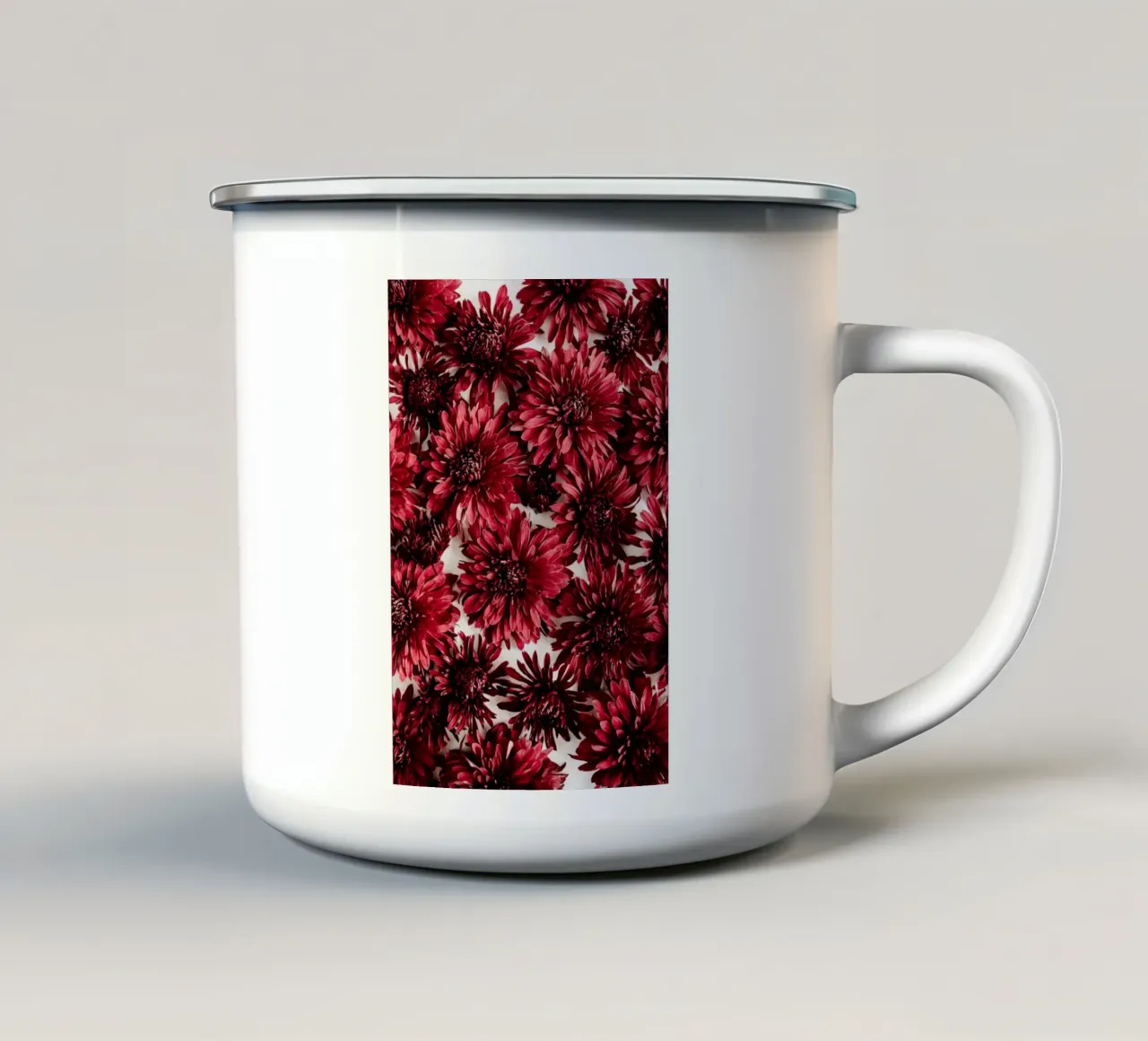Scarlatto tazza in smalto da PhotoVibe Decor