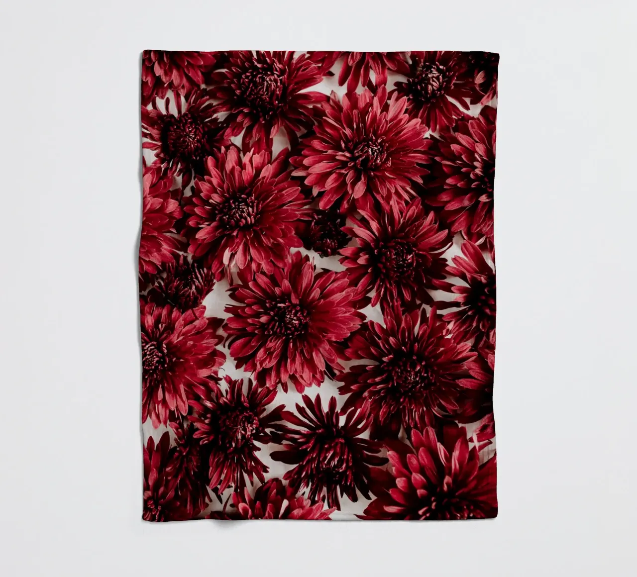 Scarlatto coperta in pile da PhotoVibe Decor