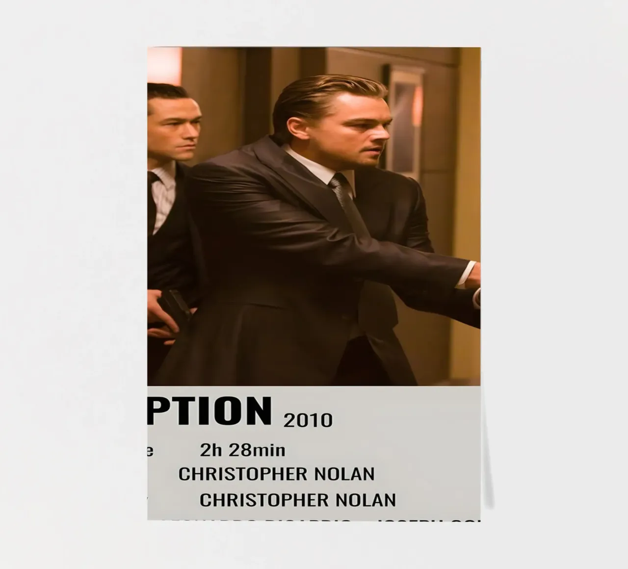 INCEPTION 2010 Stickerbogen von MVFminimalist