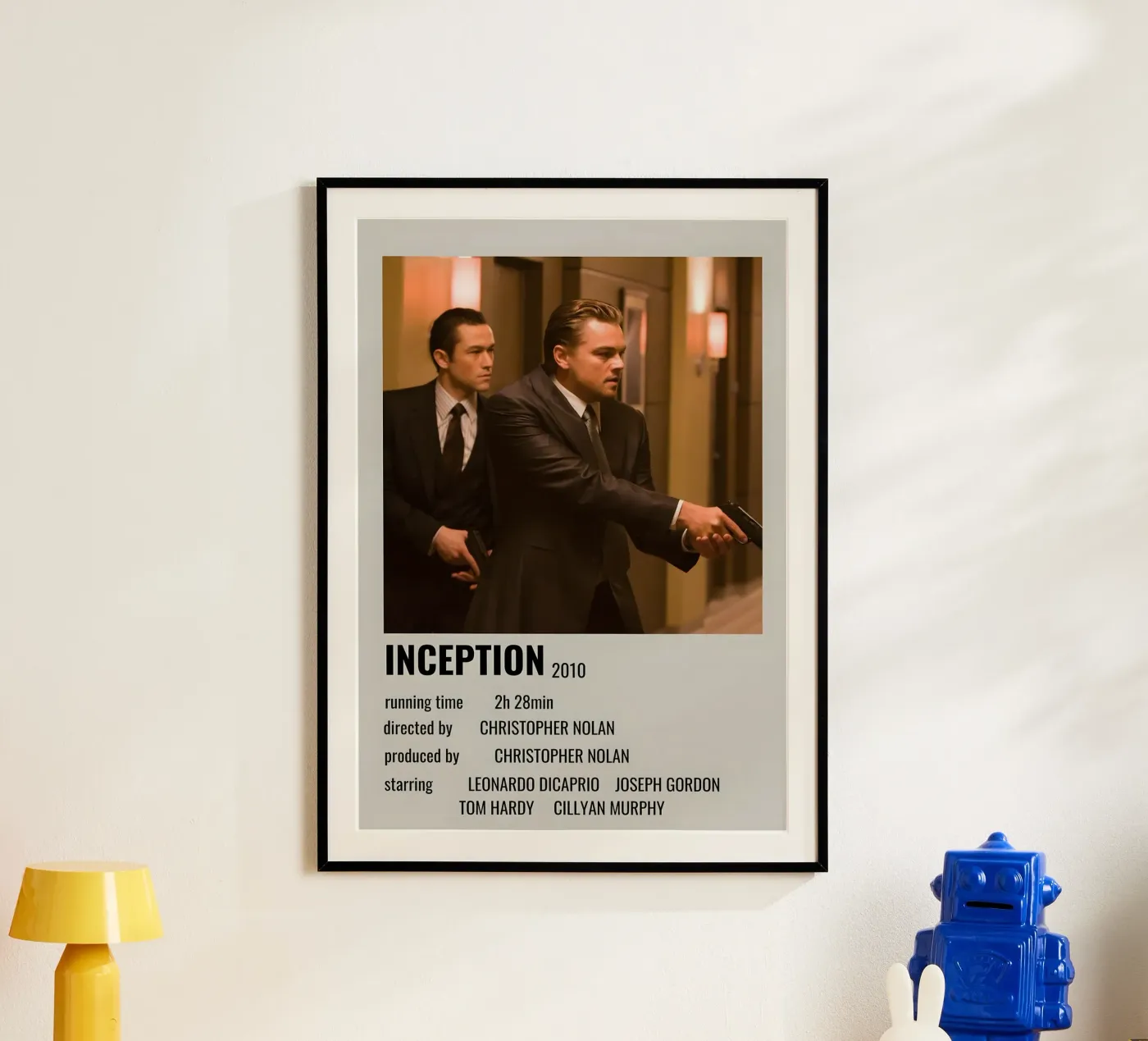 INCEPTION 2010 poster da MVFminimalist