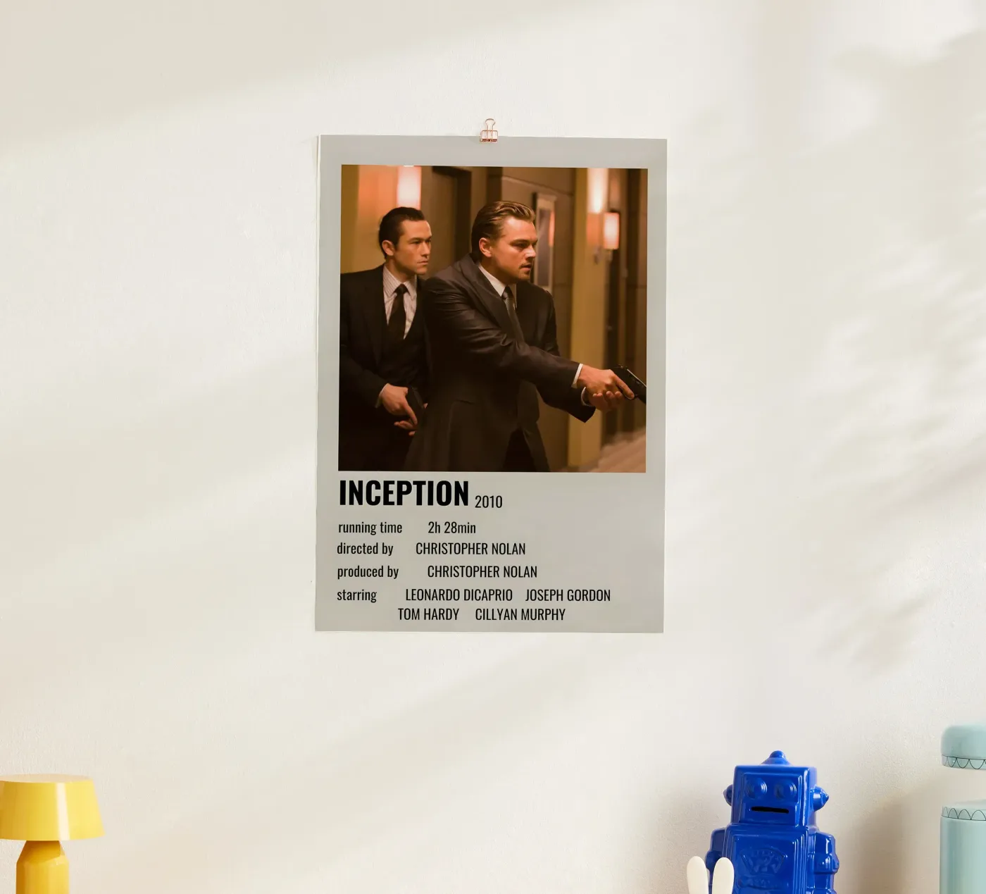 INCEPTION 2010 poster da MVFminimalist