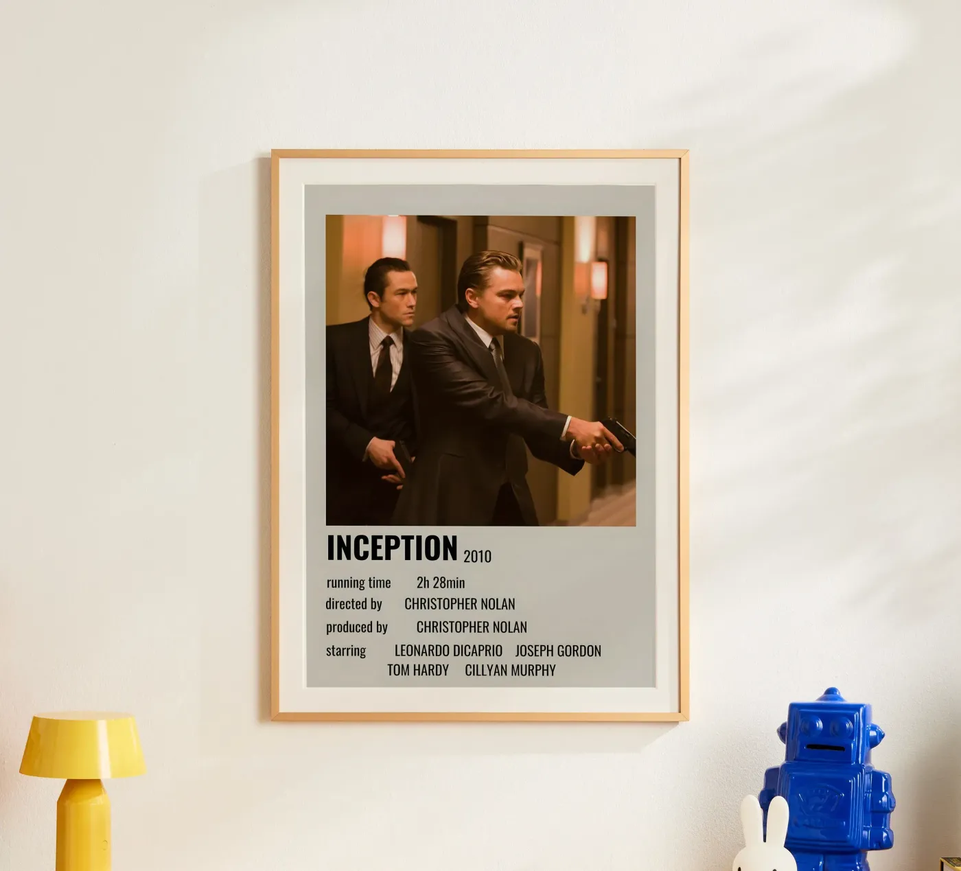 INCEPTION 2010 poster da MVFminimalist