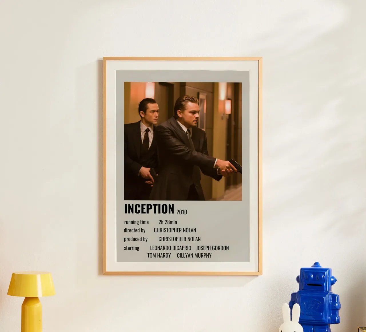 INCEPTION 2010 poster da MVFminimalist