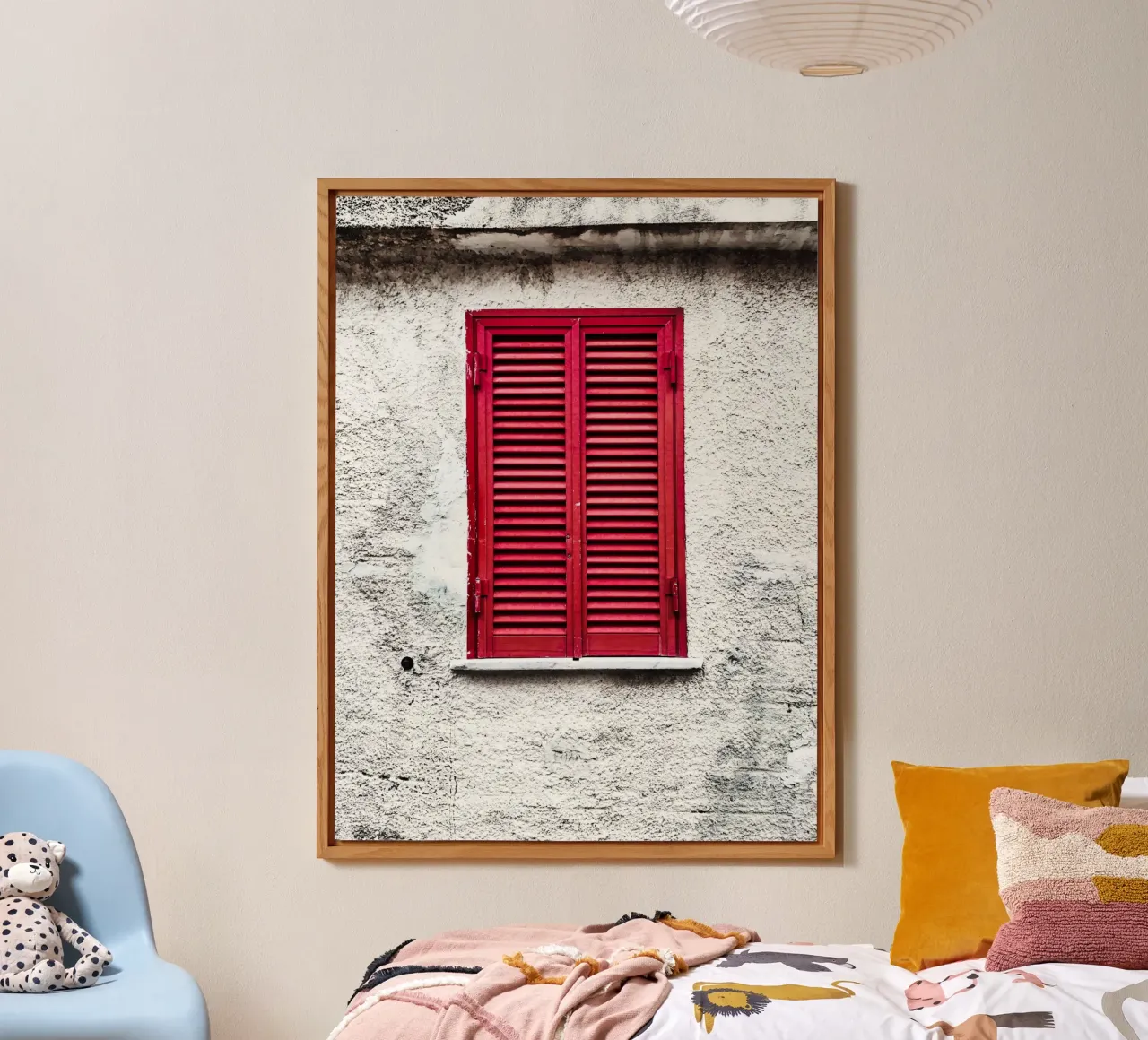 Scarlatto alluminio dibond da PhotoVibe Decor