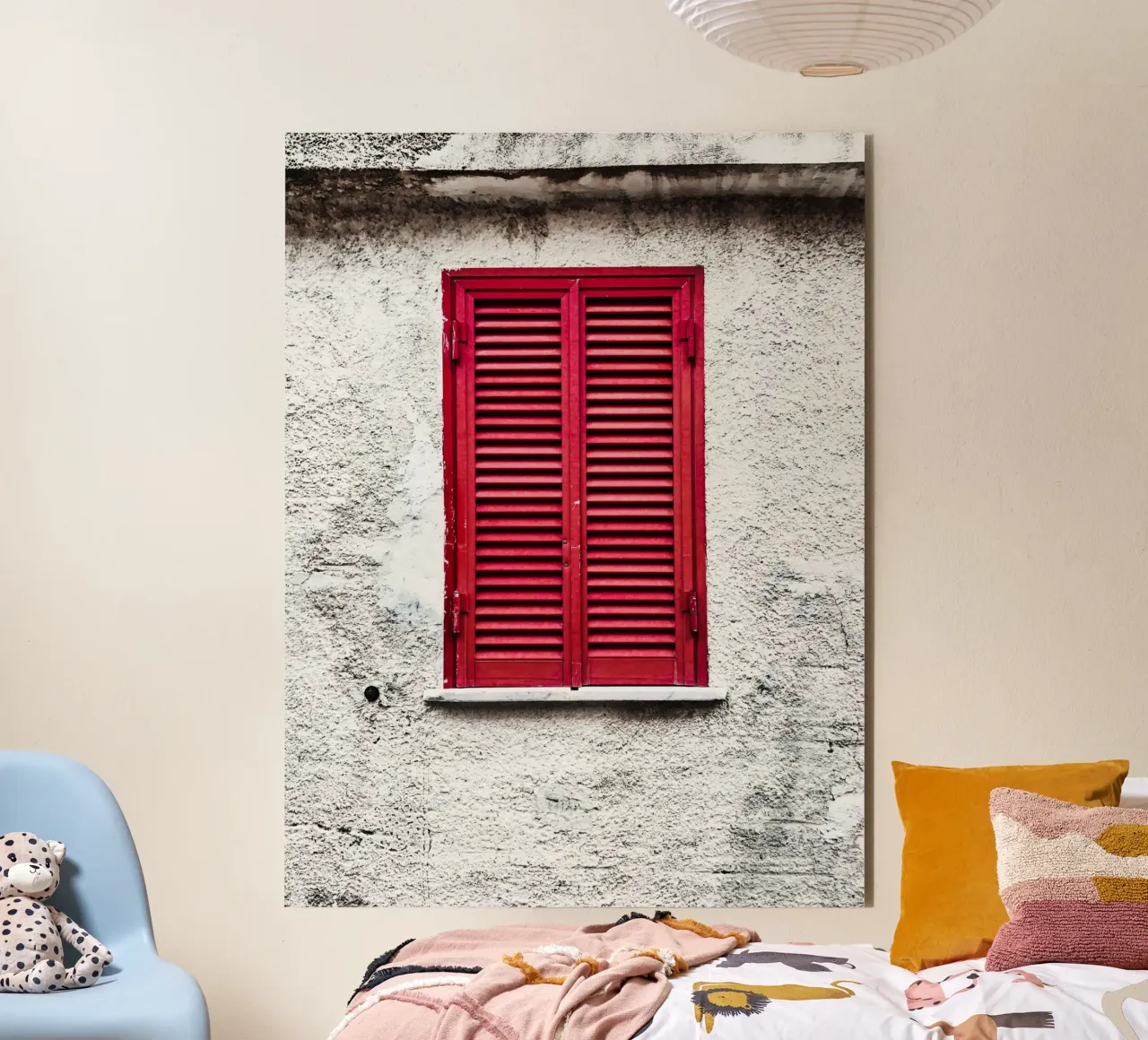 Scarlatto alluminio dibond da PhotoVibe Decor