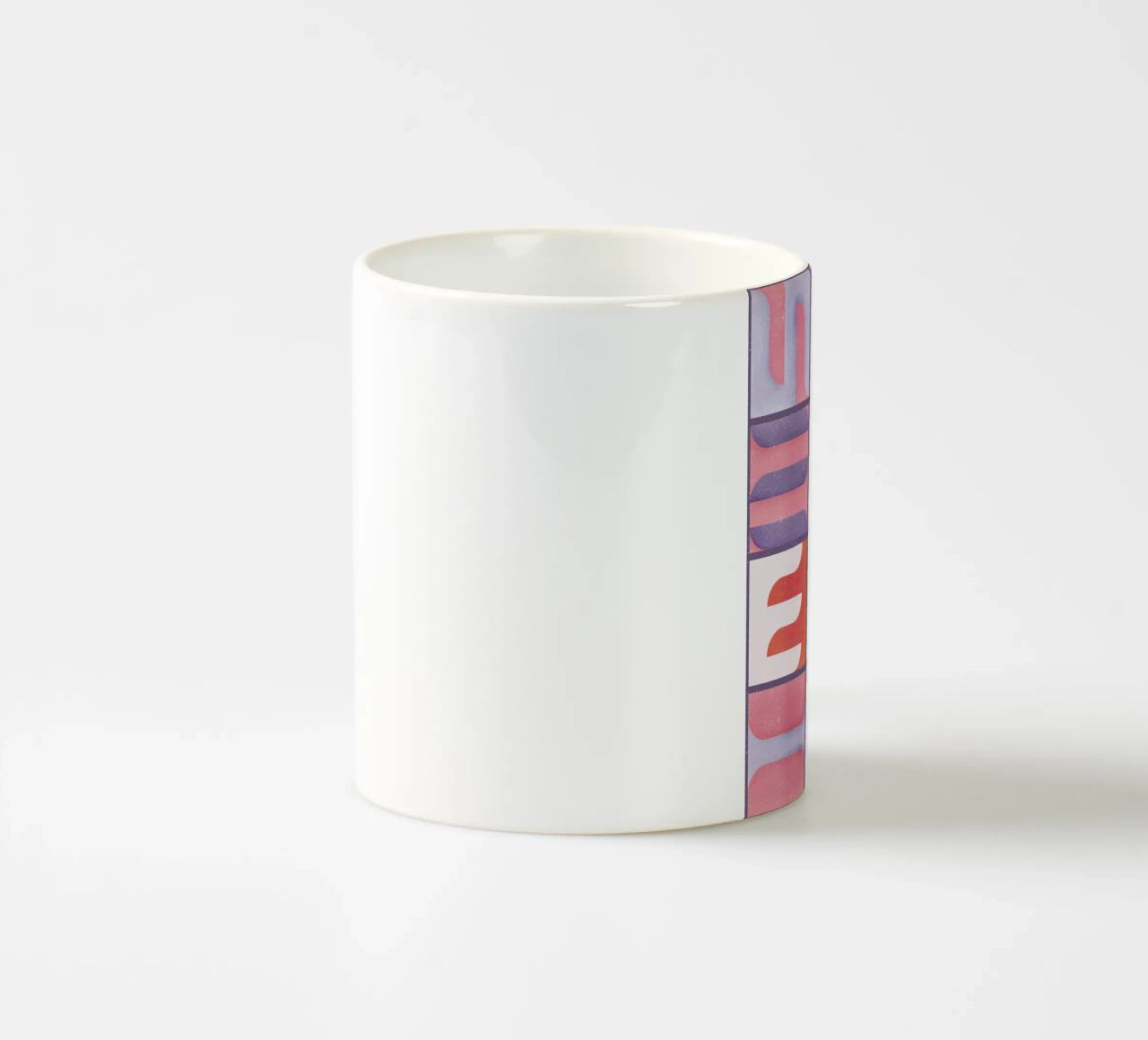 Simbolica Tiles On Violet Canvas tazza in ceramica da designdn
