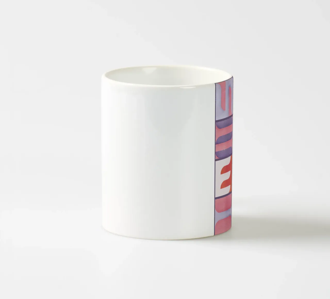 Simbolica Tiles On Violet Canvas tazza in ceramica da designdn