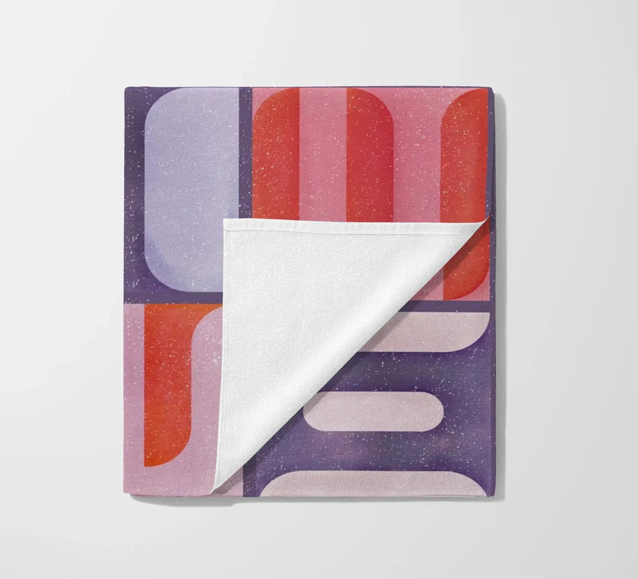 Simbolica Tiles On Violet Canvas telo mare da designdn