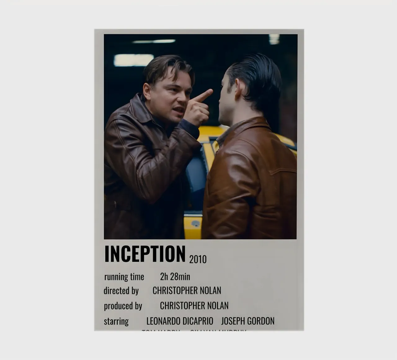 INCEPTION 2010 notebook by MVFminimalist