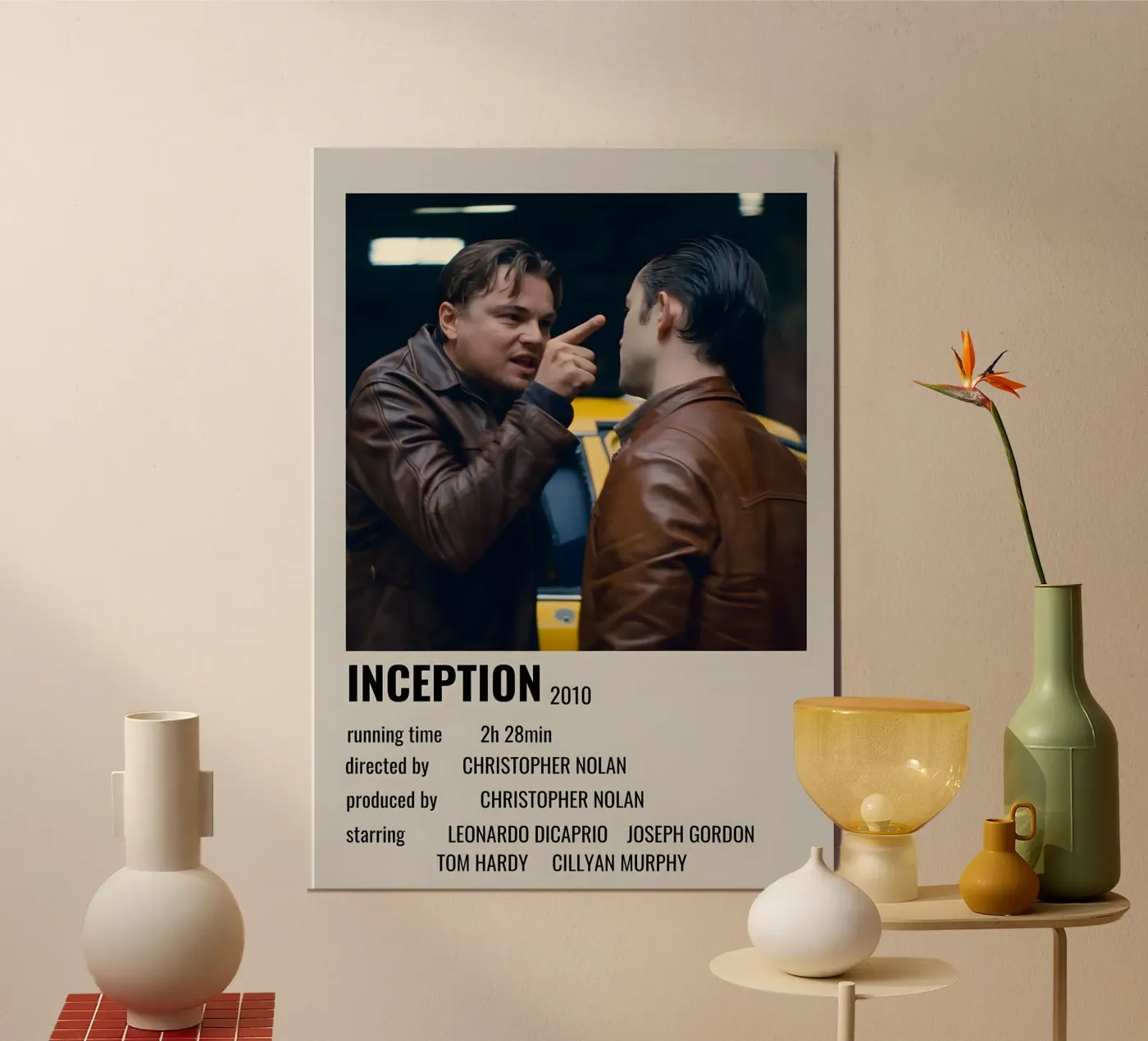 INCEPTION 2010 poster by MVFminimalist