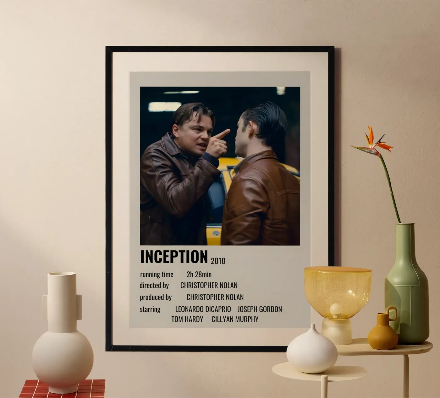 INCEPTION 2010 poster by MVFminimalist