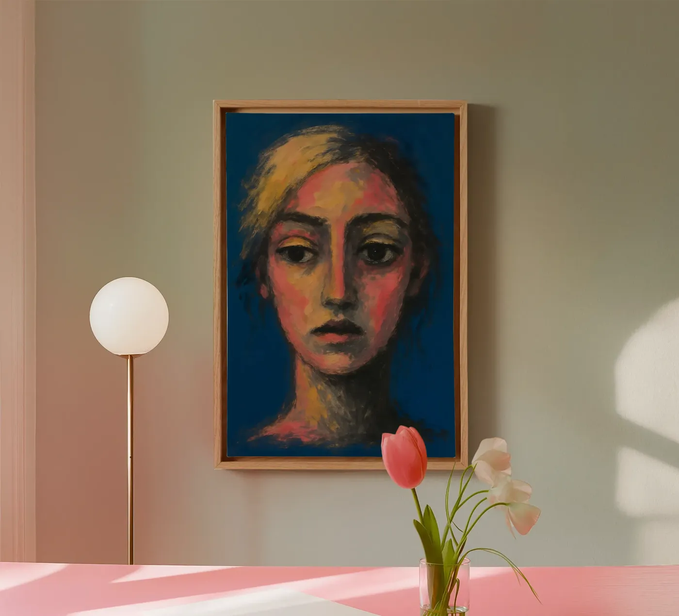 Luminous Duality canvas van Art.Piece