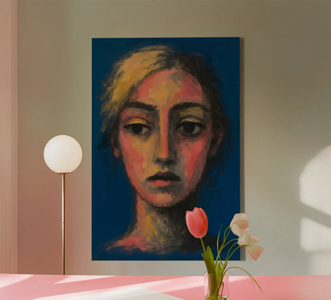 Luminous Duality canvas van Art.Piece