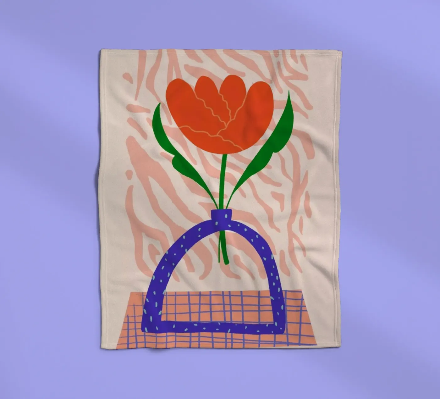Belle Fleecedecke von Pure