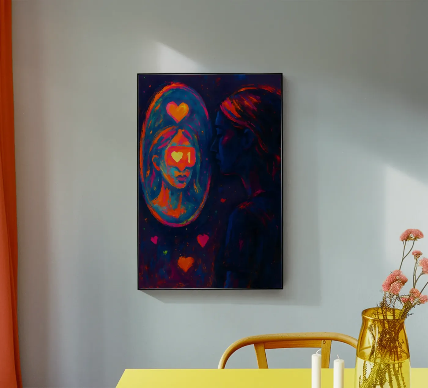 Reflected Validation acryl van Art.Piece