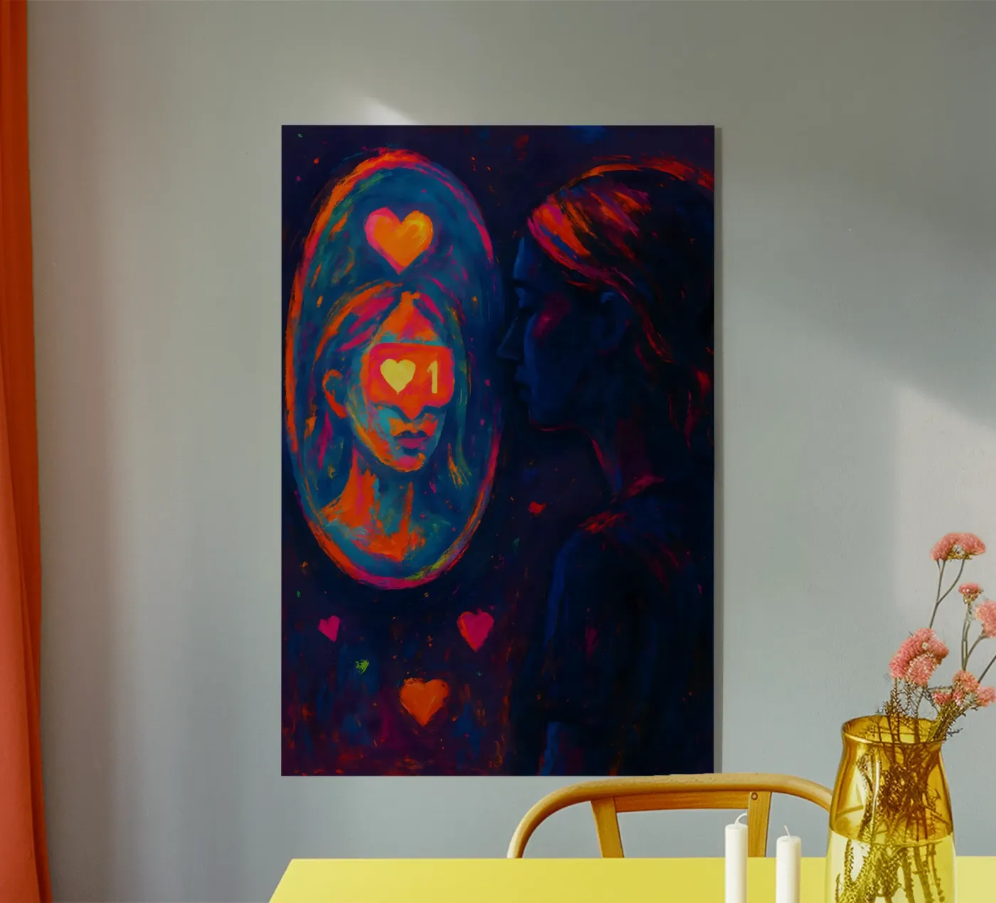 Reflected Validation acryl van Art.Piece