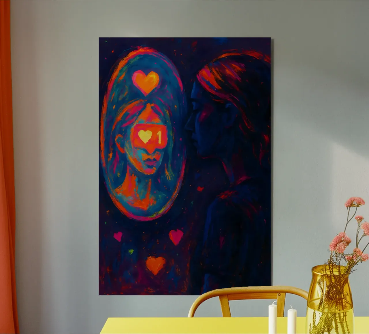 Reflected Validation alluminio dibond da Art.Piece