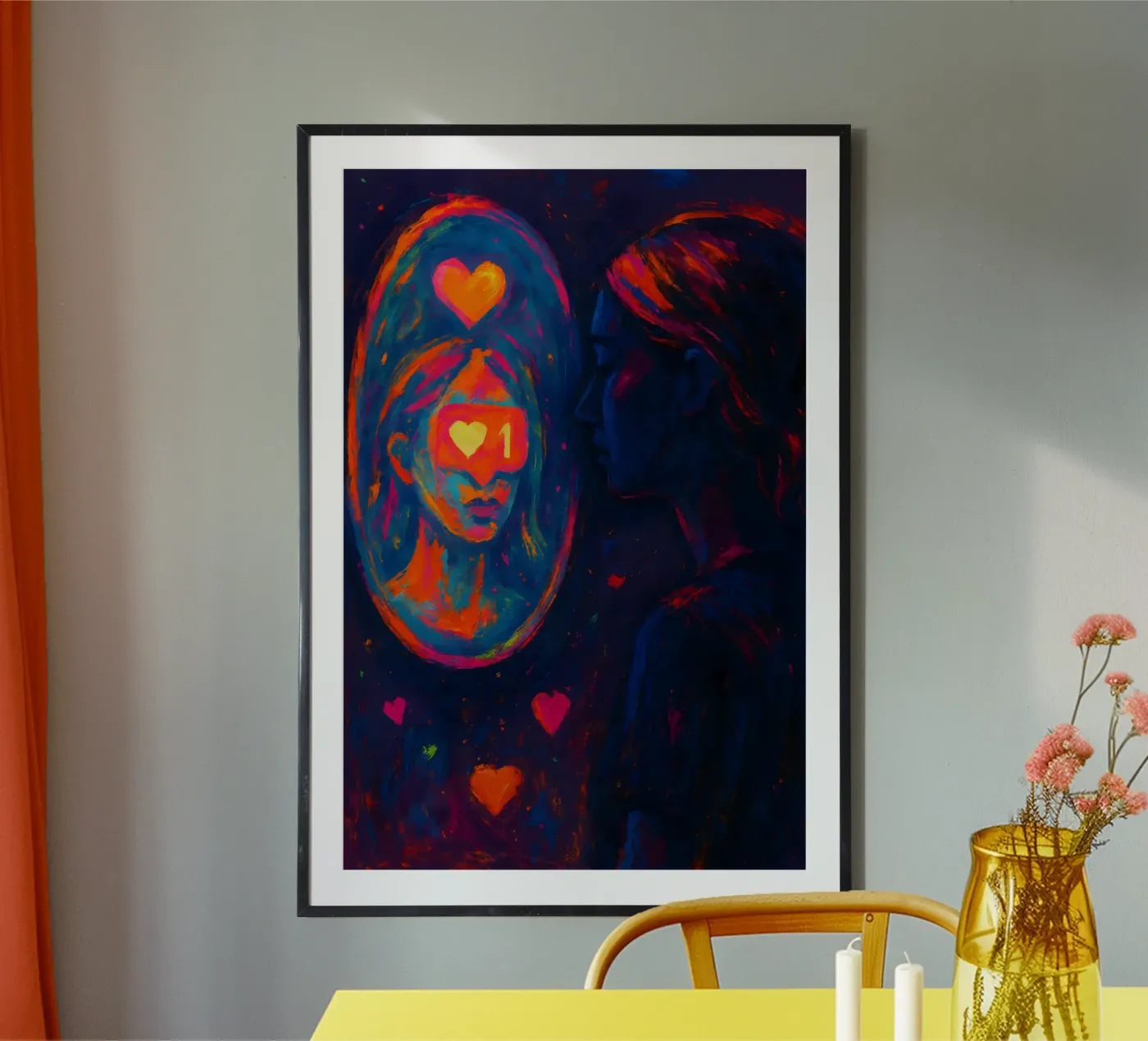 Reflected Validation Poster von Art.Piece