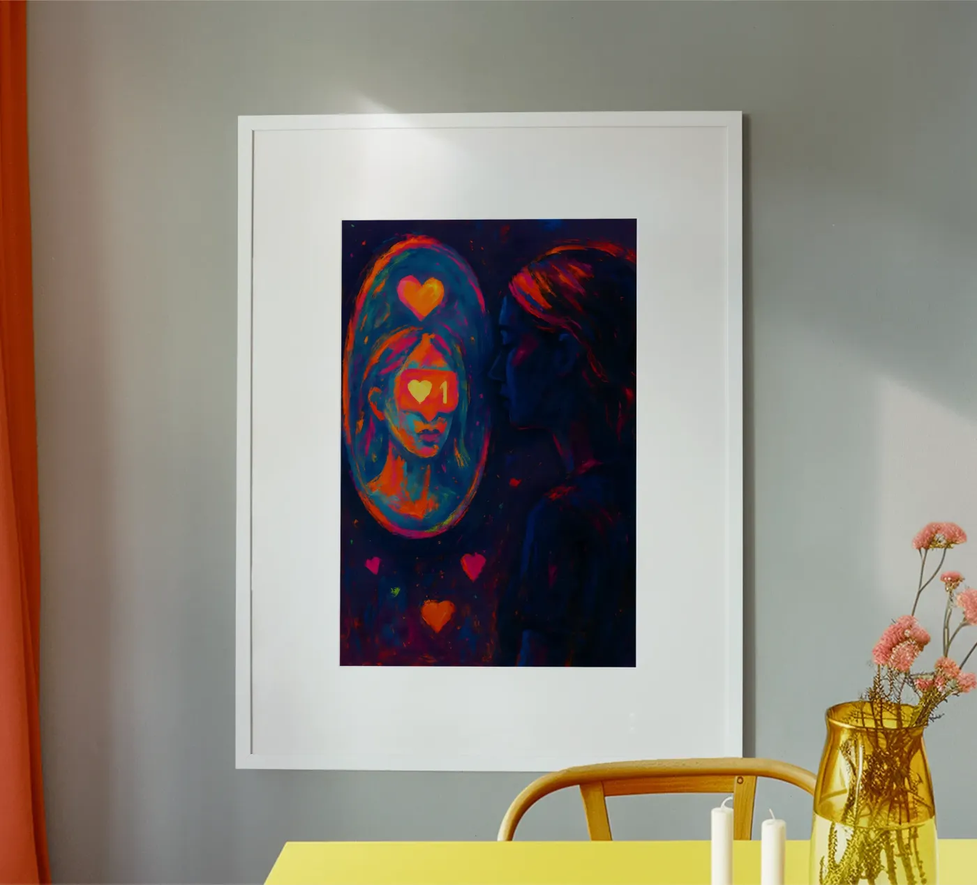 Reflected Validation Poster von Art.Piece