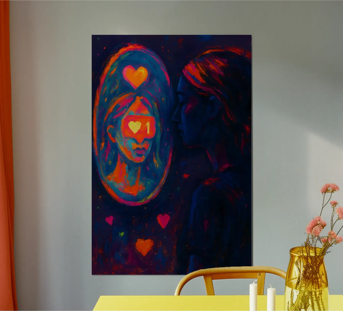 Reflected Validation Poster von Art.Piece