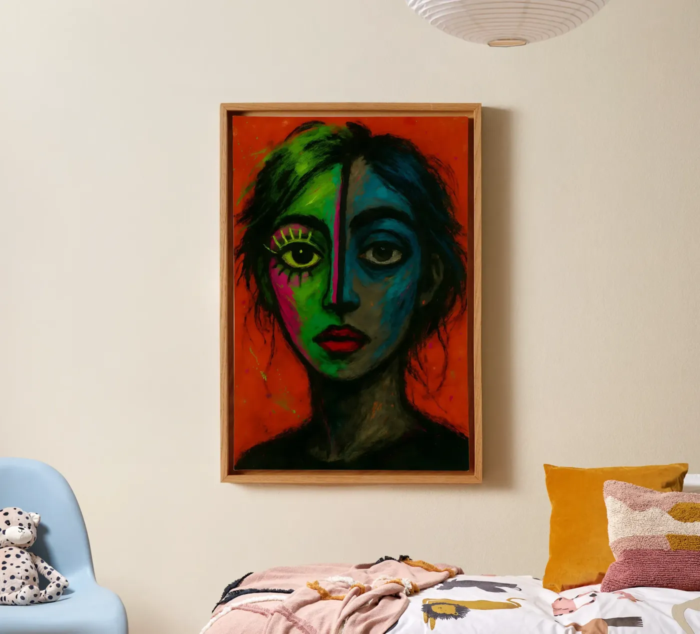 Prismatic Reflection canvas van Art.Piece