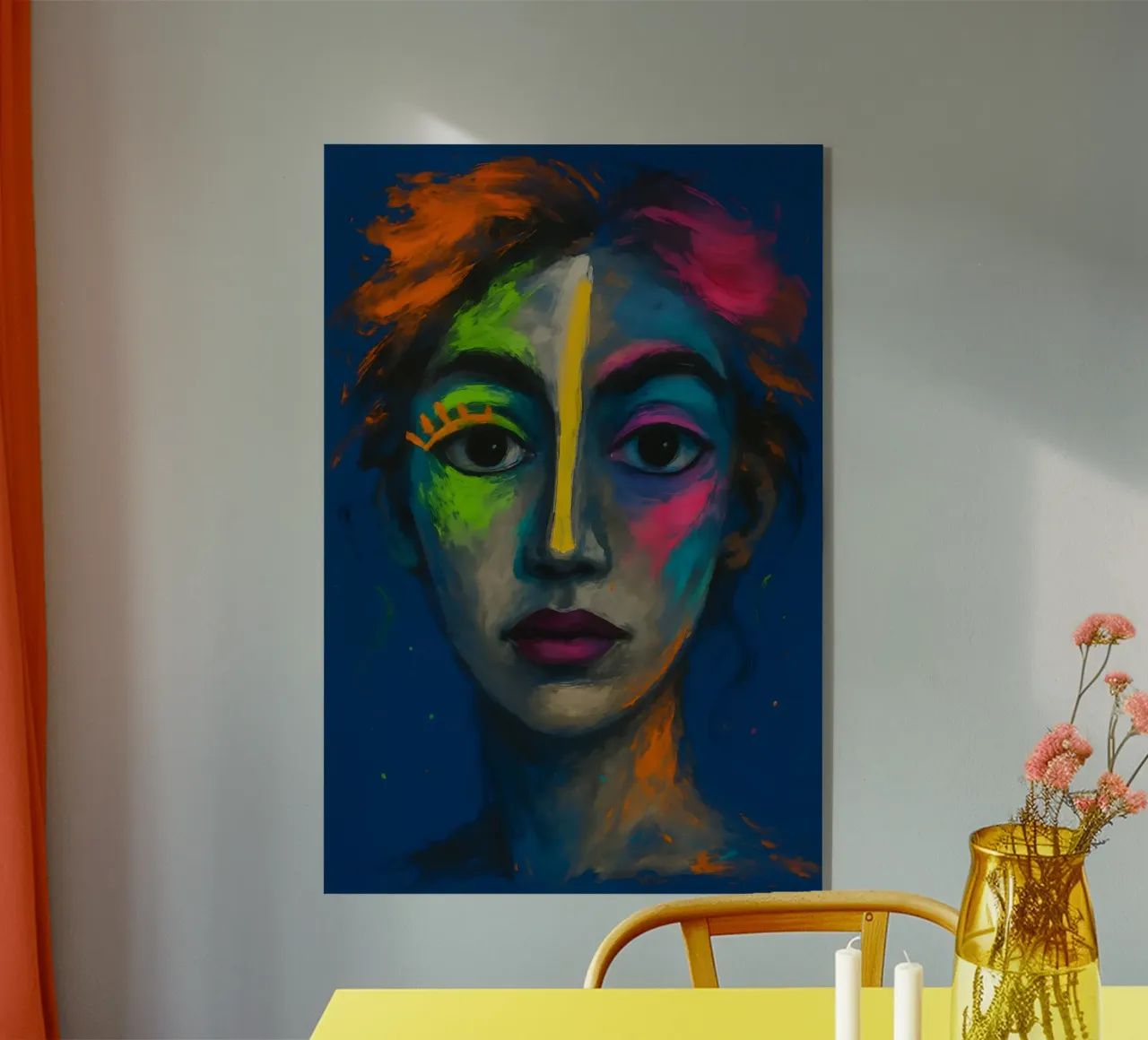 Neon Divide plexiglass da Art.Piece