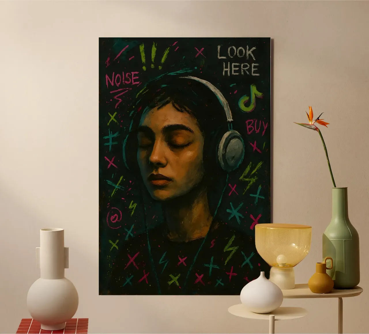 Digital Static forex plate by Art.Piece