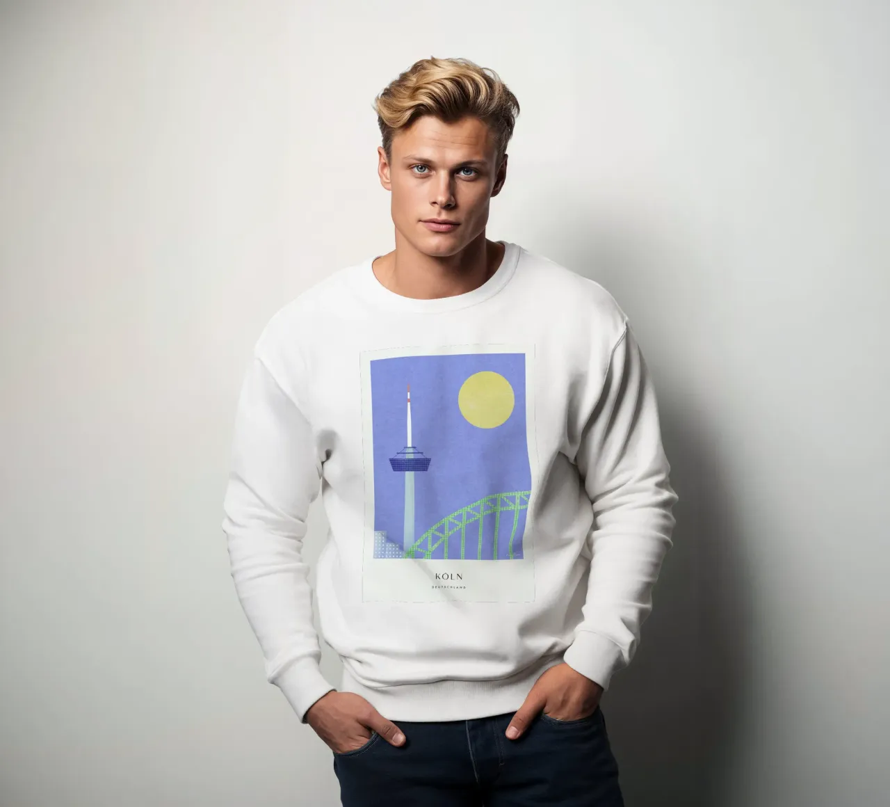 Koln - Series II sweatshirt by Henry Rivers