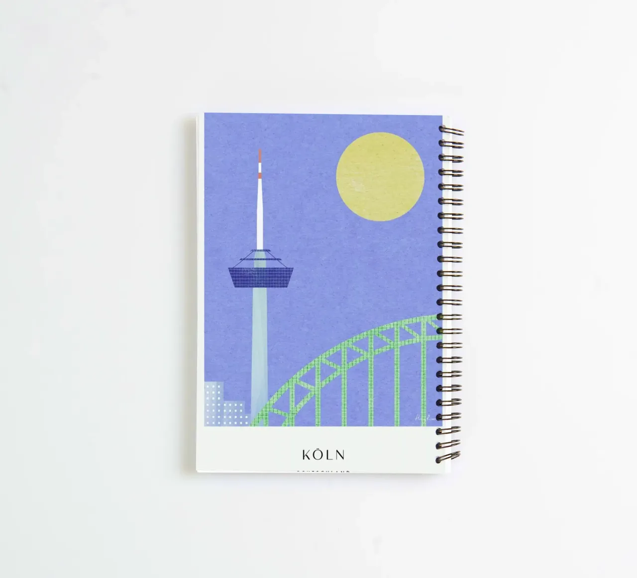 Koln - Series II spiral notebook by Henry Rivers